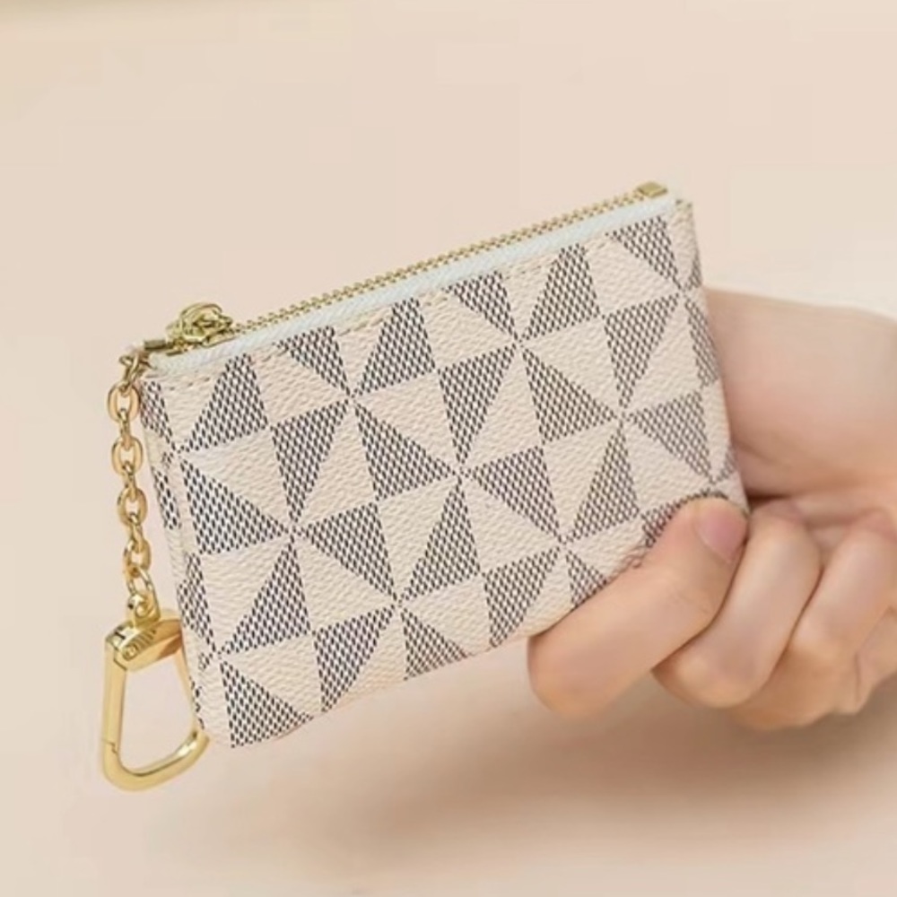 NEW Mini Zipper Keychain Pouch